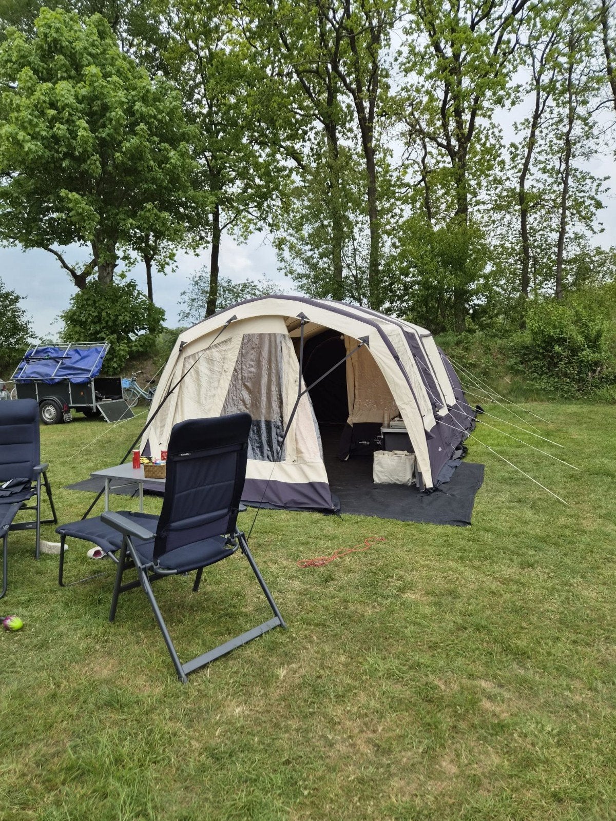Opblaastent Obelink Florence L 4 pers, Caravans en Kamperen, Tenten, Ophalen of Verzenden