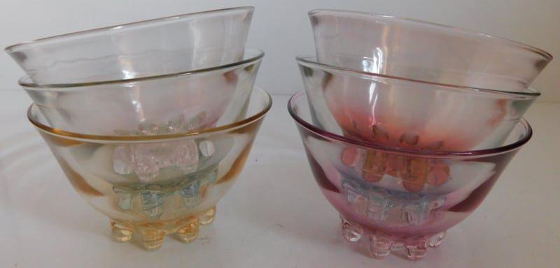 Set glazen france compote schaaltjes, Ophalen of Verzenden, Overige typen