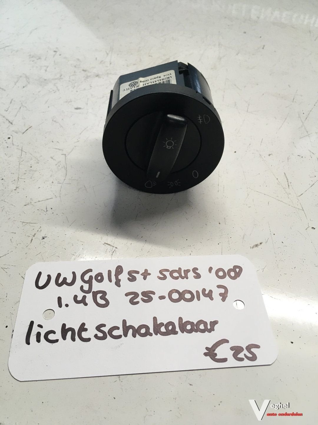 Vw Golf 5 plus 5drs 1.4 B 2008 2500147   Lichtschakelaar   1, Gebruikt, -, -, Ophalen of Verzenden