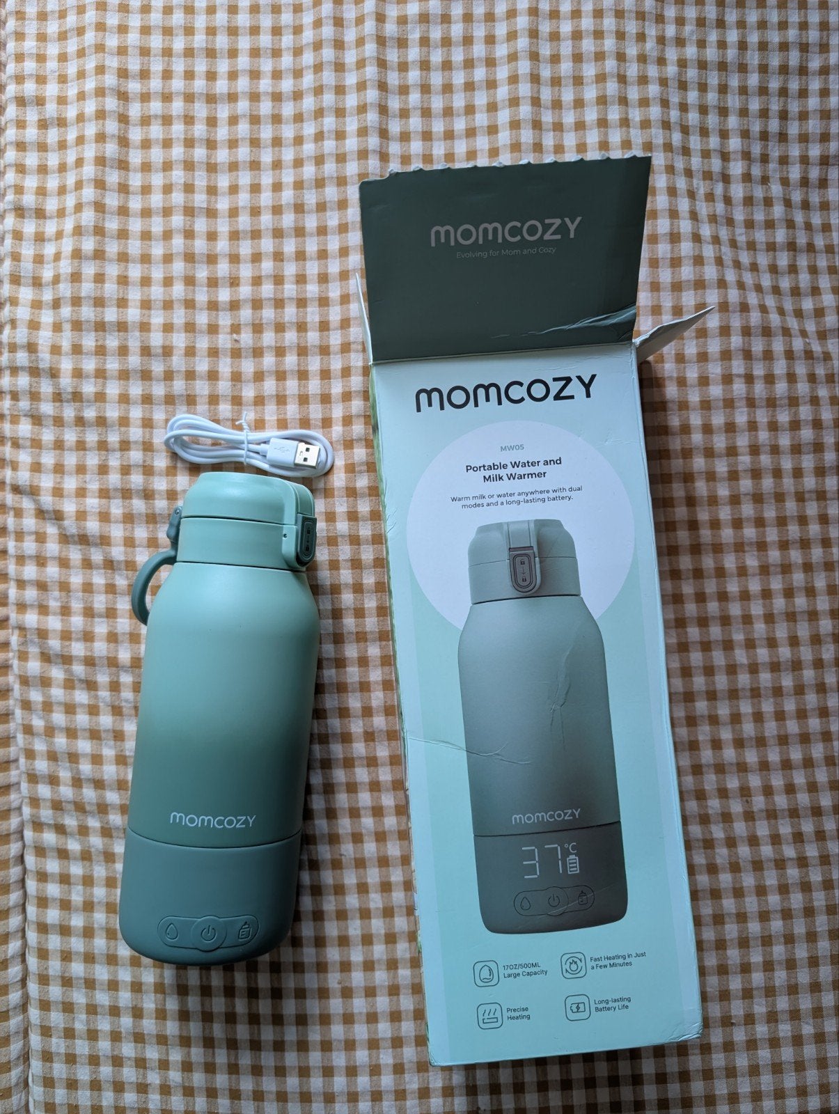 Momcozy flessenwarmer - Bottle warmer, Ophalen, Zo goed als nieuw, Overige typen