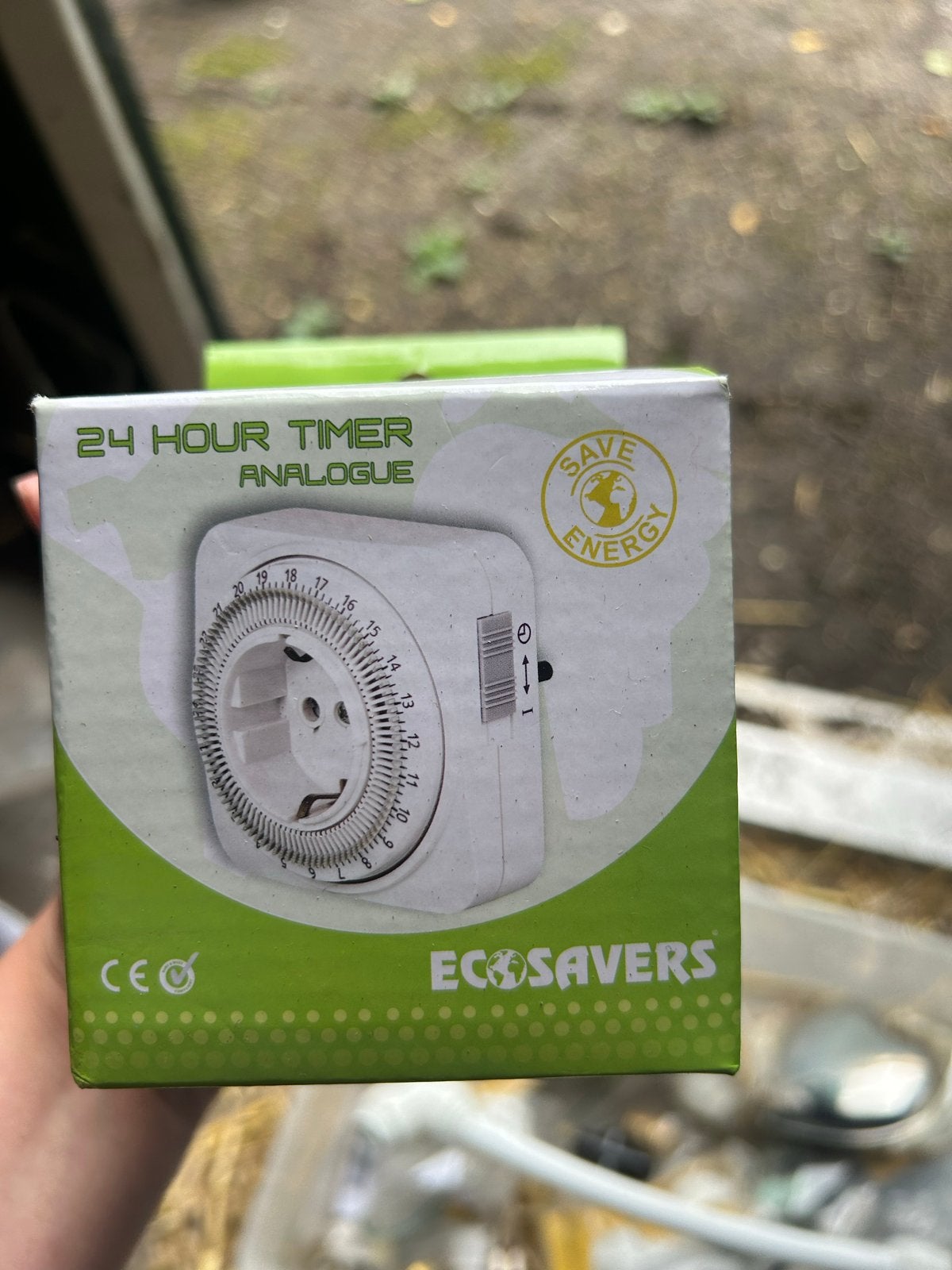 ECOSAVERS 24 Uur Analoge Timer - Energiebesparend, Ophalen, Nieuw