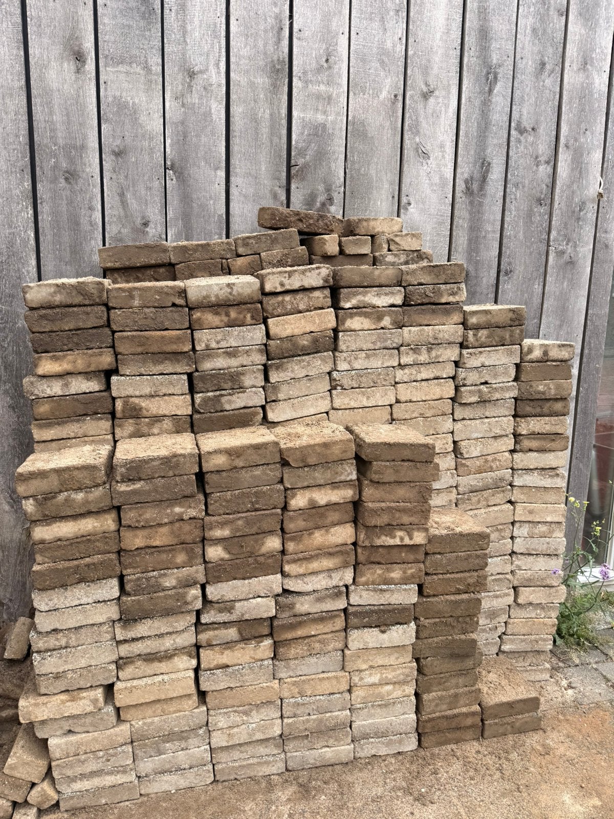 Gratis af te halen - terrastegels, Tuin en Terras, Ophalen, Gebruikt, Overige materialen