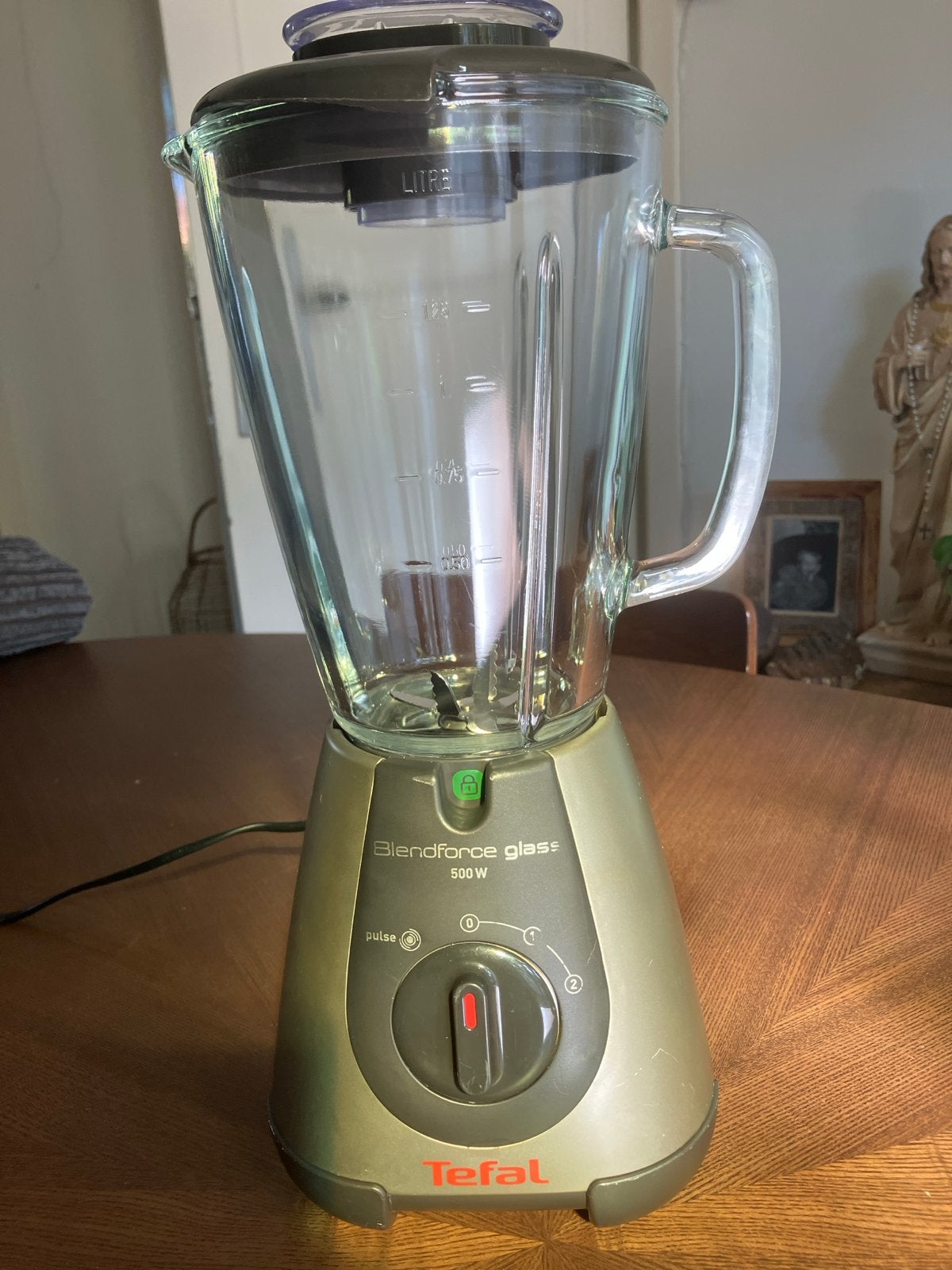 Tefal Blender BL310E - Blendforce Glass 500W, Ophalen of Verzenden, Gebruikt, Blender