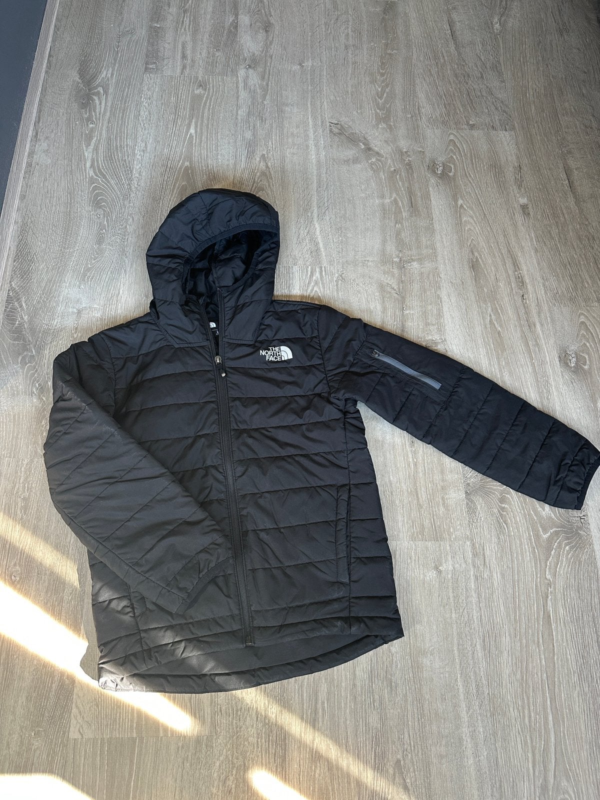 The North Face tussenjas maat L, The North Face, Ophalen of Verzenden, Zo goed als nieuw, Jongen