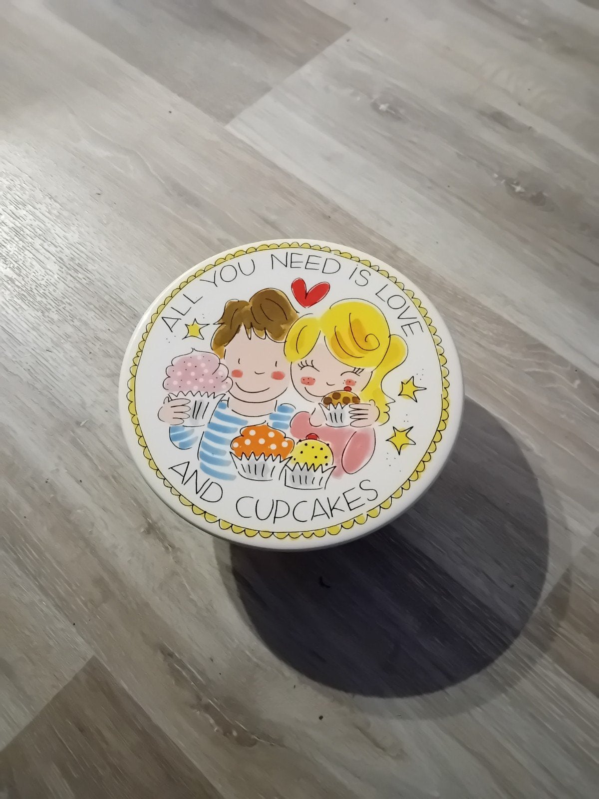 Blond amsterdam  Taartplato, Ophalen of Verzenden, Zo goed als nieuw, Aardewerk, Overige typen