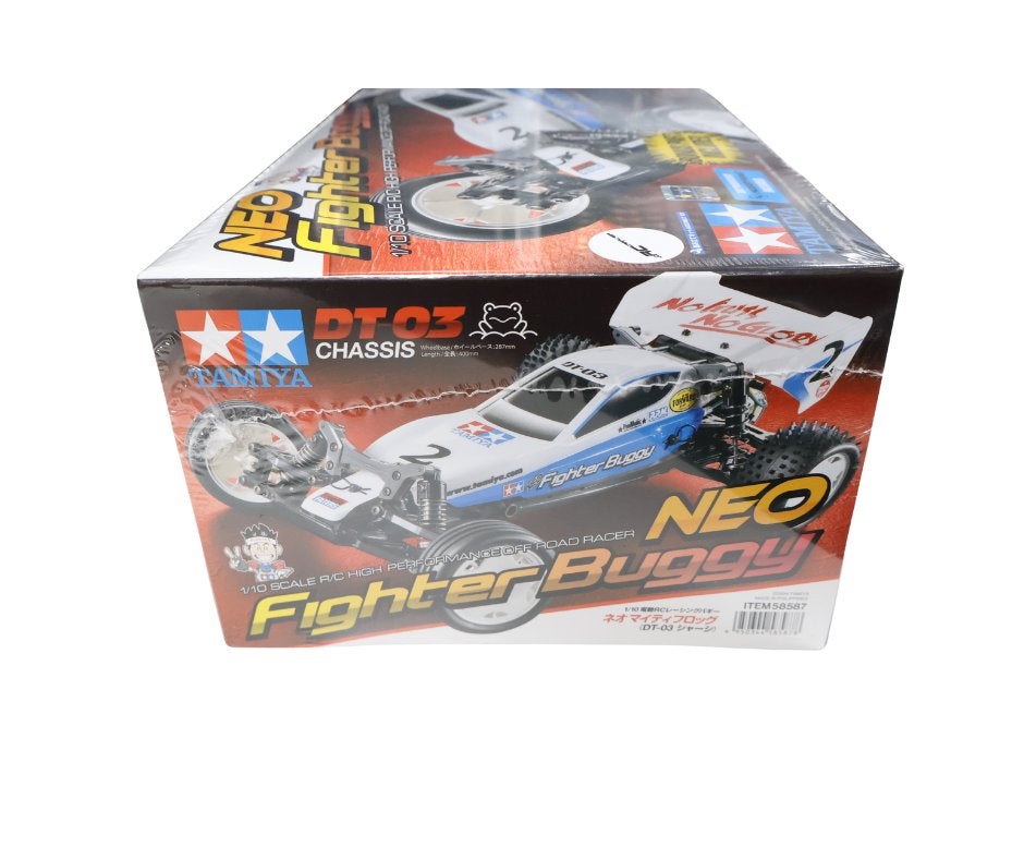 Tamiya 58587 1/10 Neo Fighter Buggy DT-03 rc auto, Elektro, Auto offroad, Nieuw, Ophalen of Verzenden