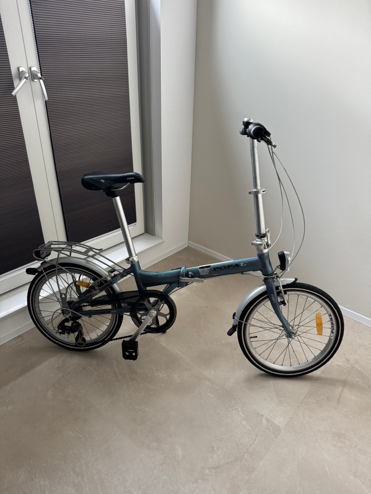 Te koop: Popal aluminium vouwfiets 20 inch, 6 versnellingen, Ophalen, Zo goed als nieuw, 20 inch of meer, Versnellingen