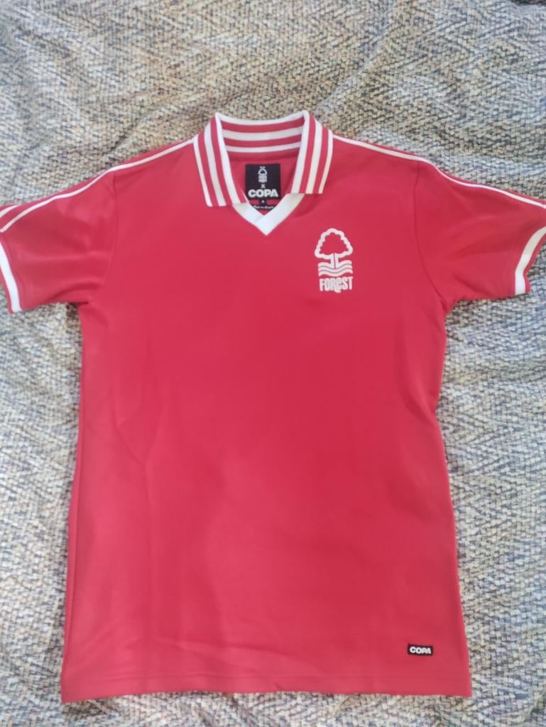 Nottingham Forest retro shirt (maat S), Maat S, Ophalen of Verzenden, Nieuw, Shirt