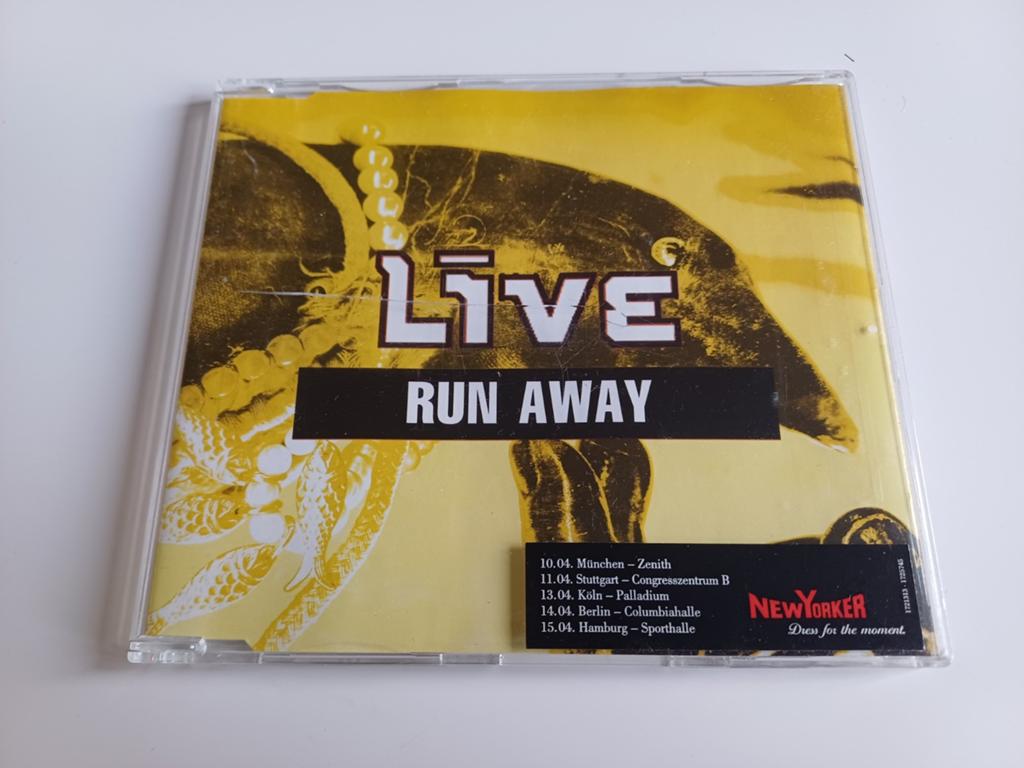 Live-Run away, 1 single, Verzenden, Pop