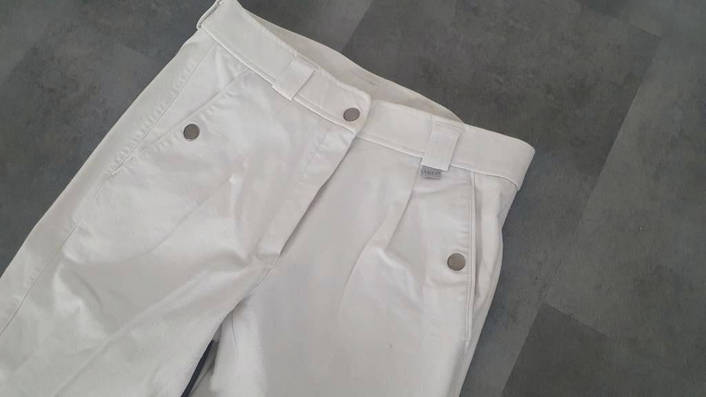 Witte Anky rijbroek, Dieren en Toebehoren, Paardrijkleding, Ophalen, Zo goed als nieuw, Dressuur, Onderkleding