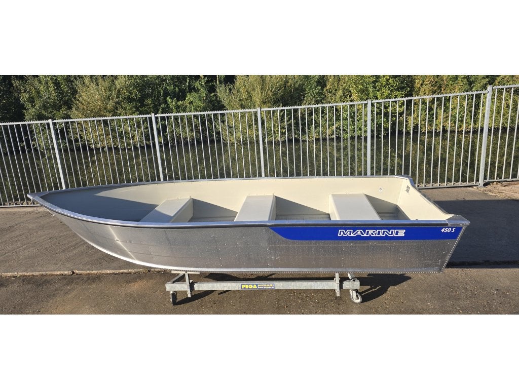 Marine 450S Aluminium boot uitverkoop, Watersport en Boten, 4 m, Nieuw, Aluminium, 2 m