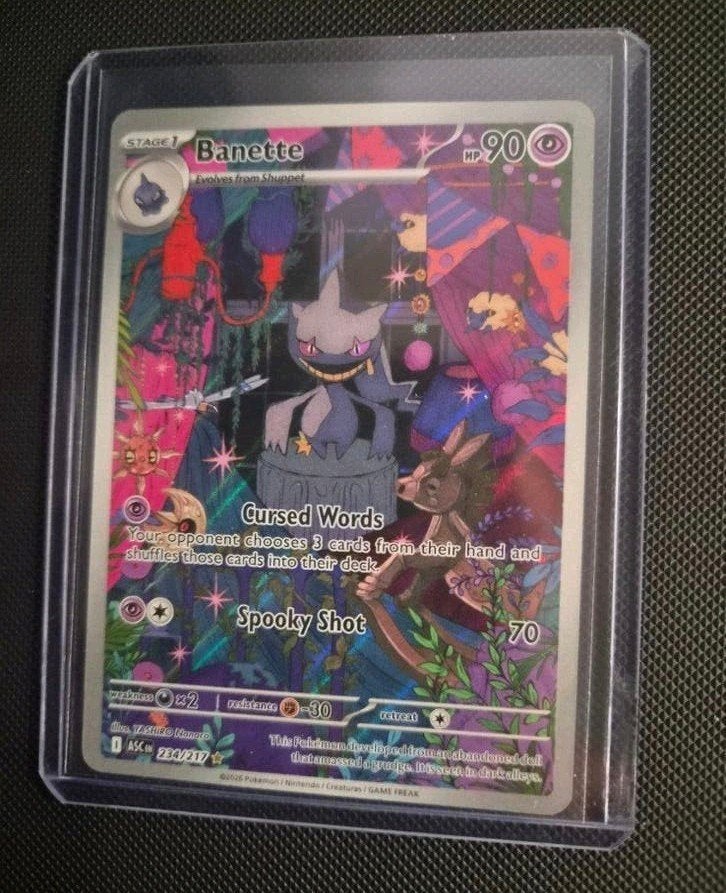 Banette 234/217 ASC Pokemon kaart (Full Art), Ophalen, Nieuw, Losse kaart