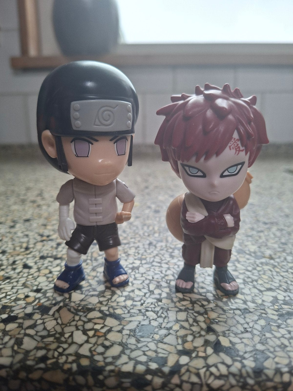 Poppetjes naruto gaara en neji hyuga figuren, Ophalen of Verzenden, Gebruikt