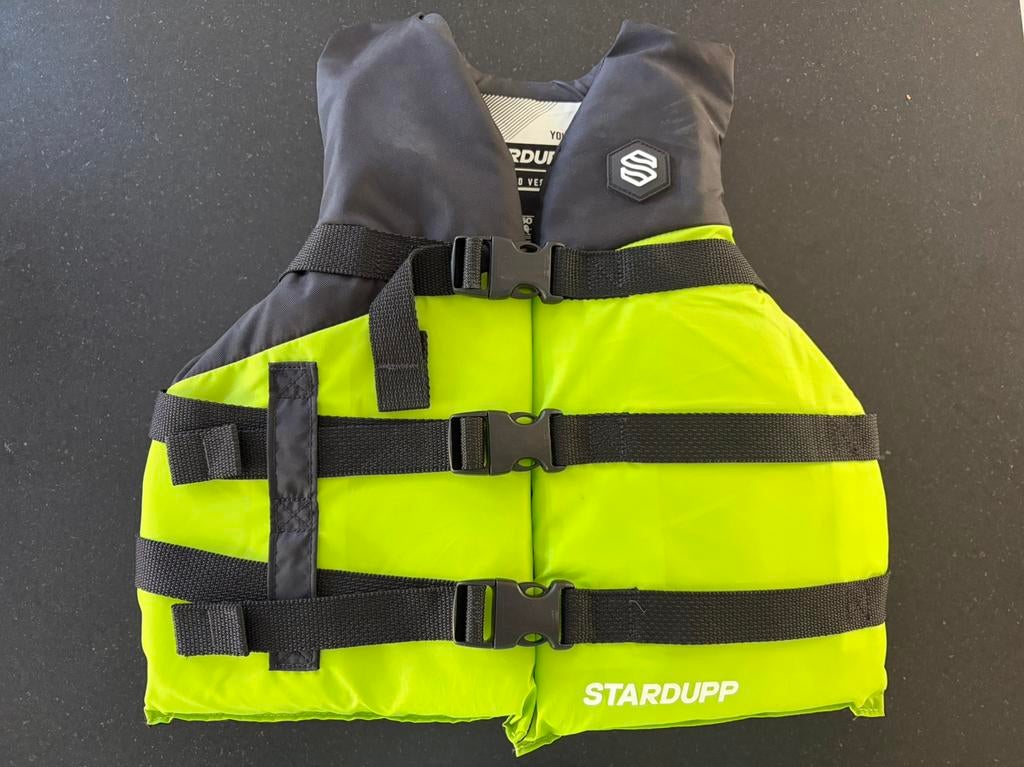 Stardupp Legend Youth zwemvest - groen, Watersport en Boten, Ophalen, Zo goed als nieuw, Kind, Reddingsvest of Zwemvest