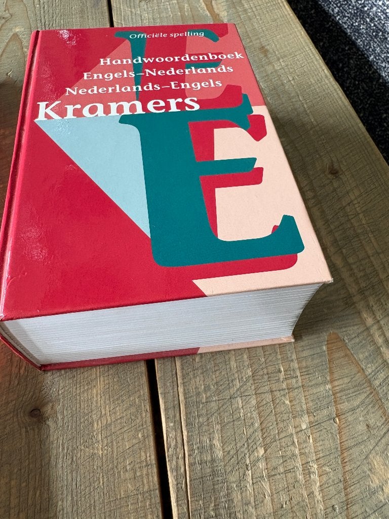 Kramers Handwoordenboek Engels-Ned. en Ned. -Engels, Ophalen of Verzenden, Zo goed als nieuw, Overige uitgevers, Engels
