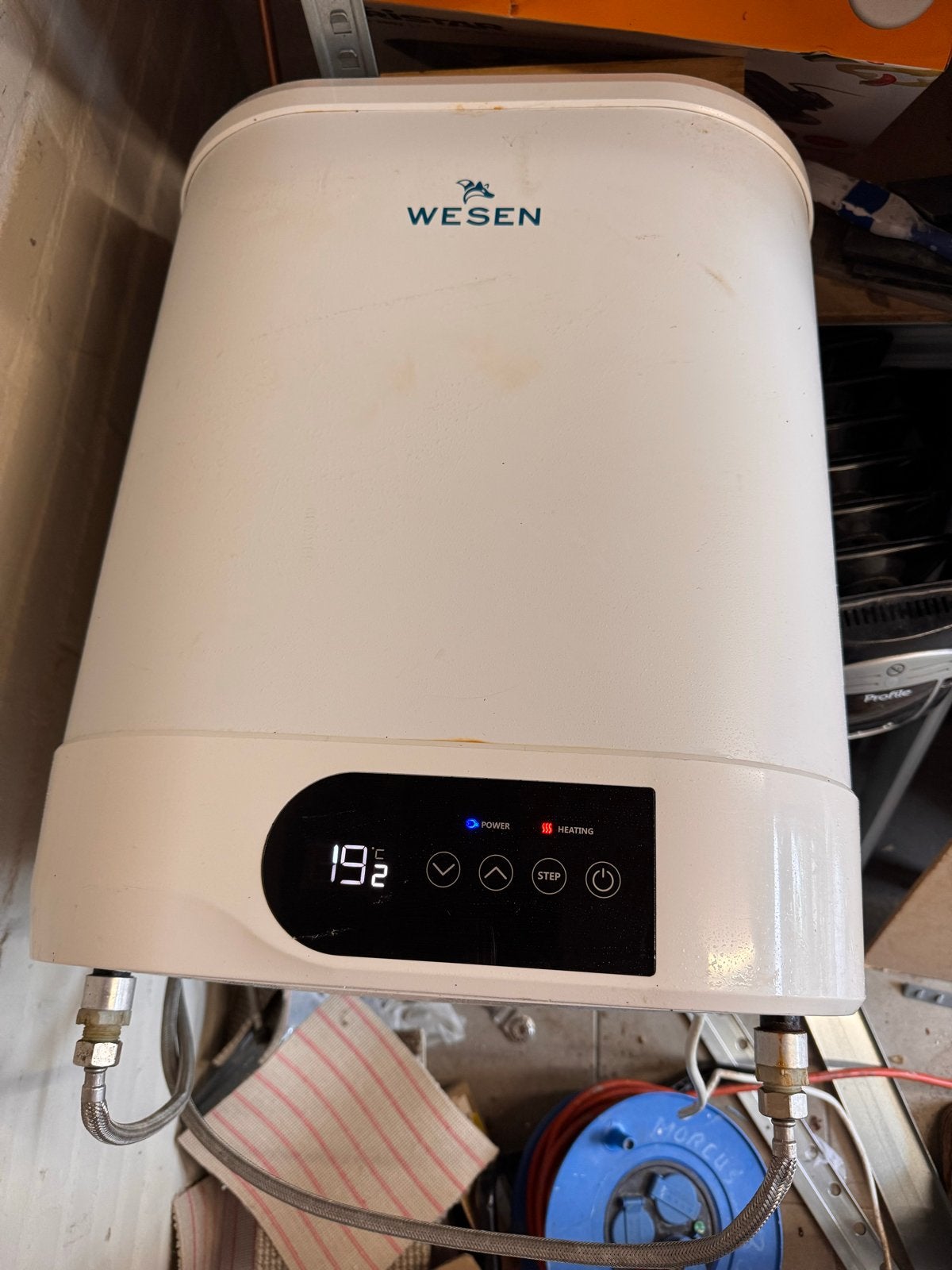 Wesen Boiler 27 liter - Elektrische Waterverwarmer, Doe-het-zelf en Verbouw, Gebruikt, 20 tot 100 liter, Onbekend, Boiler