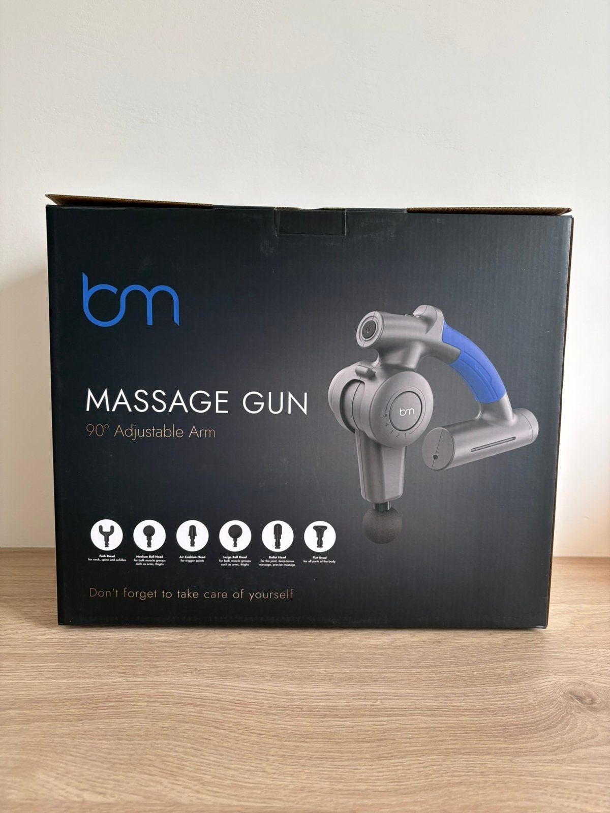 Bluemay massagegun, Sport en Fitness, Massageproducten, Ophalen of Verzenden, Nieuw, Apparaat