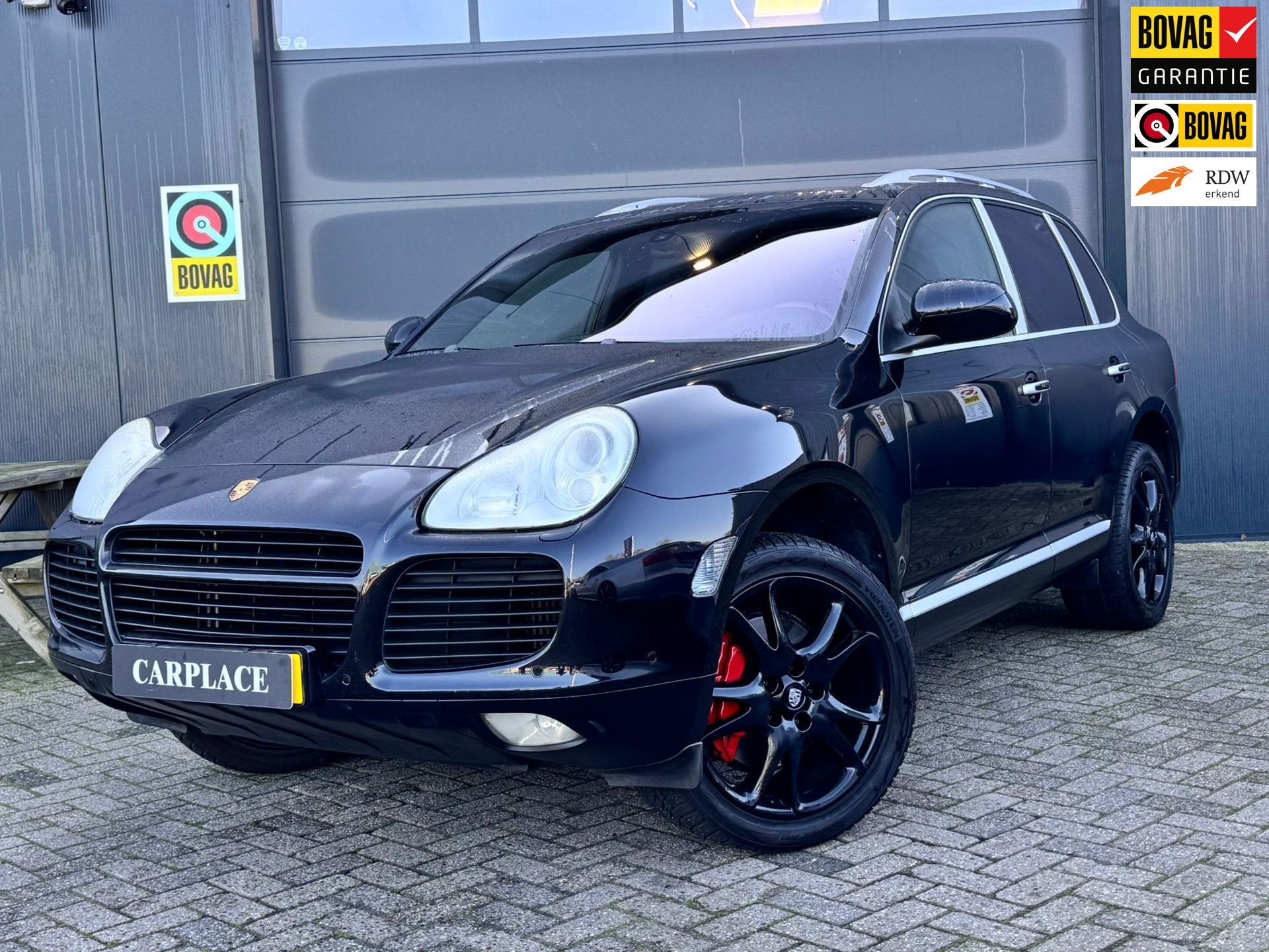 Porsche Cayenne 4.5 Turbo-Panoramadak, Auto's, Porsche, Automaat, Cayenne, Gebruikt, Zwart