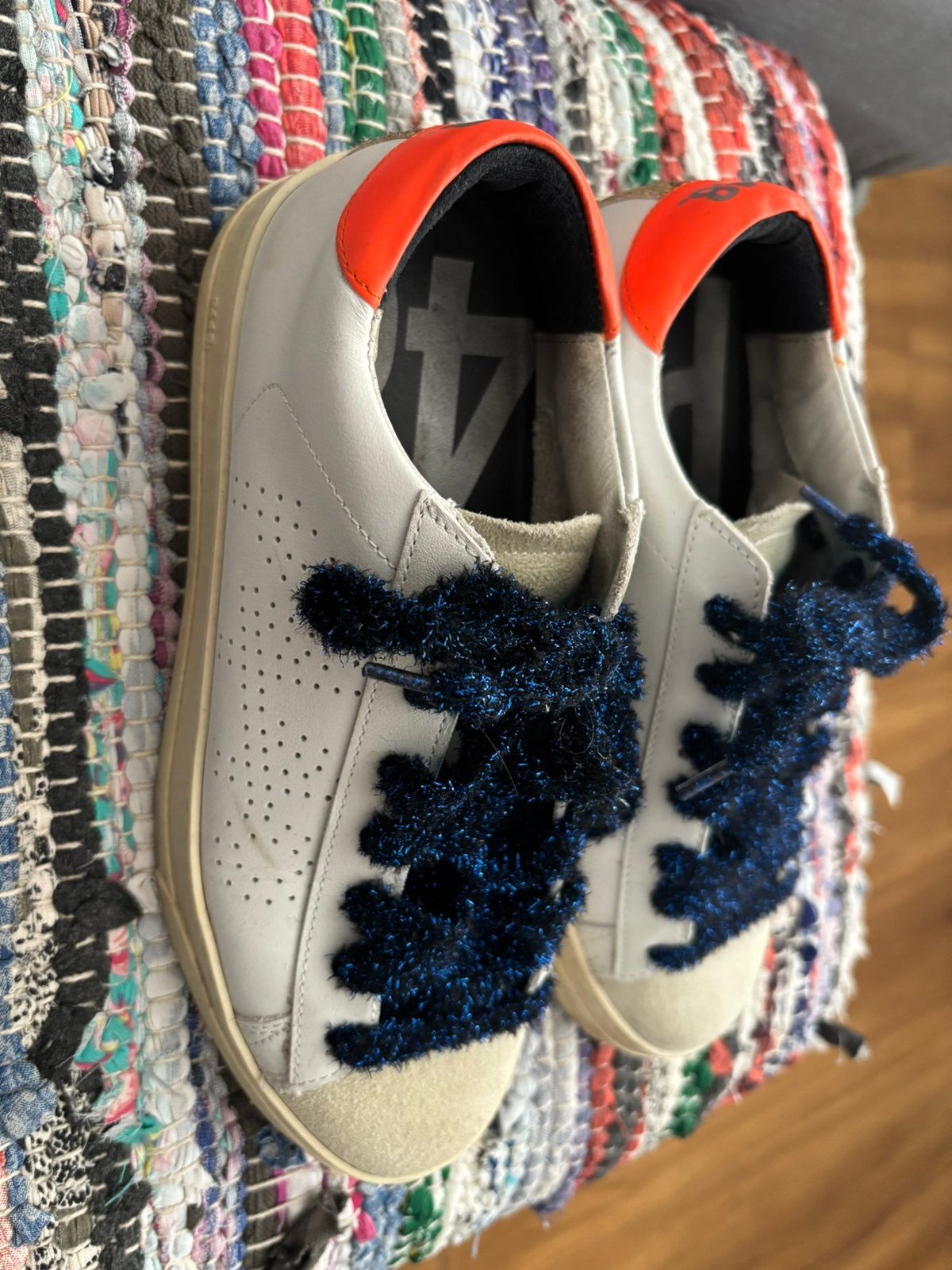 P448 sneakers wit maat 36/37, Ophalen of Verzenden, Zo goed als nieuw, Wit, Sneakers of Gympen