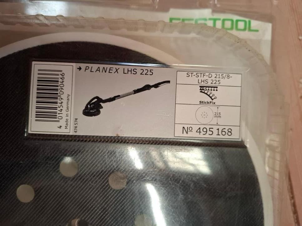 Festool planex lhs225 zool/steunschijf 3x nieuw, Ophalen of Verzenden, Nieuw