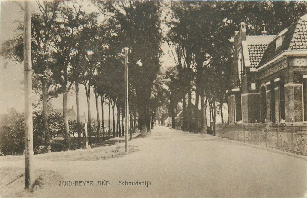 701-378-049 Zuid Beijerland Schoudsdijk, Verzenden, Voor 1920, Zuid-Holland