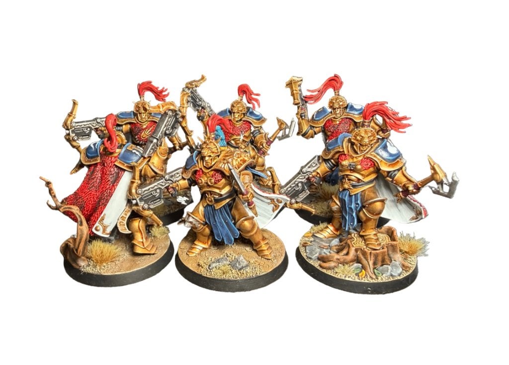 Warhammer AOS Stormcast Eternals Vanguard Hunters x 6, ., Warhammer, Ophalen of Verzenden, Zo goed als nieuw