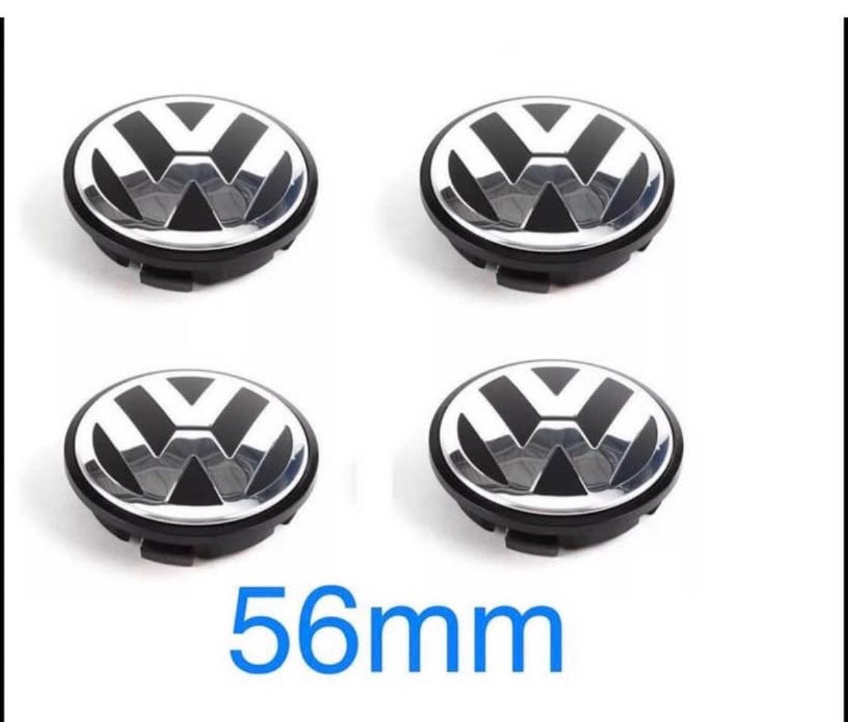 Volkswagen 56mm buitenmaat 52mm klemmaat naafdoppen, Auto diversen, Ophalen, Nieuw