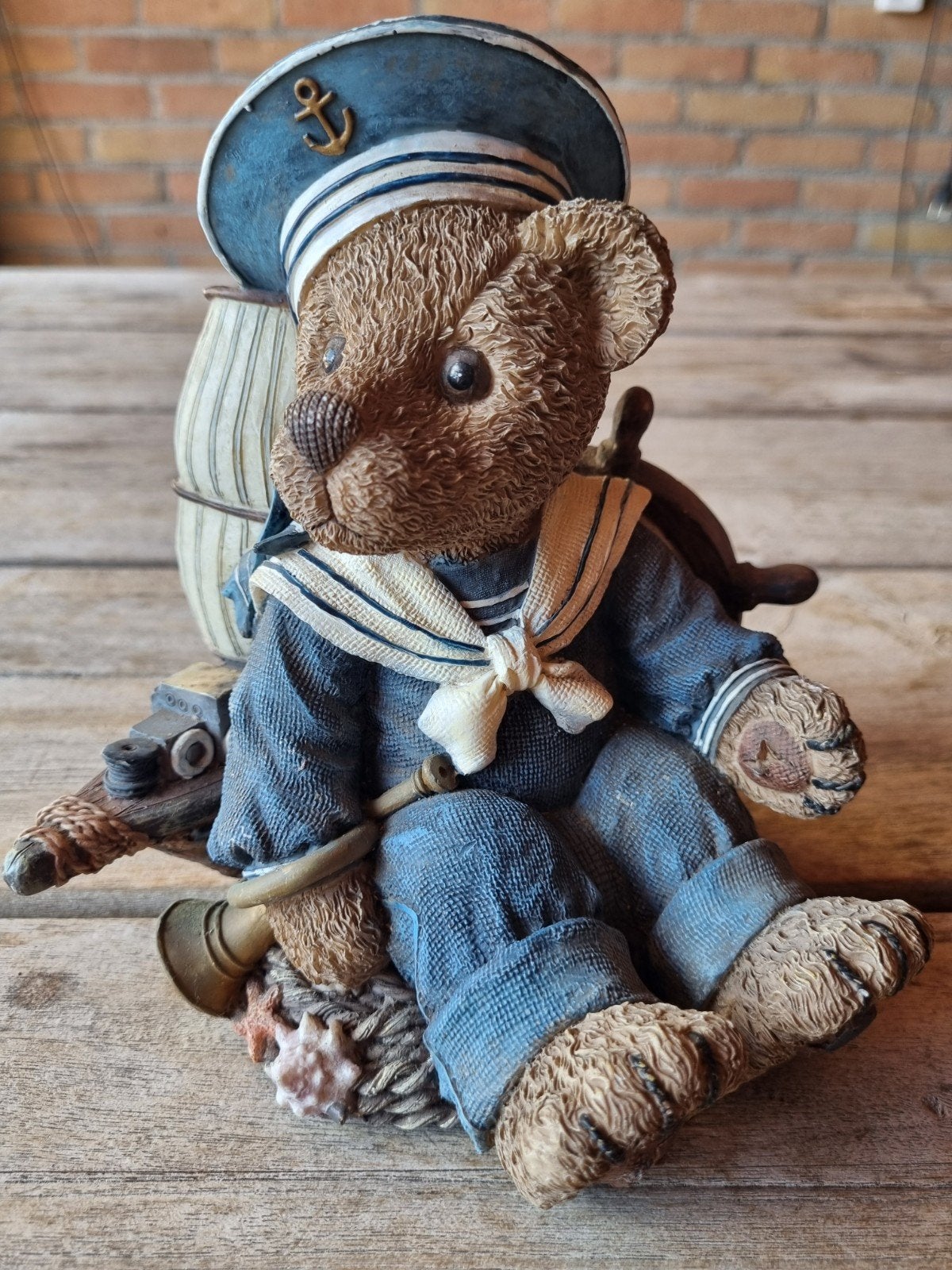 Muziekdoos Matrozenbeer - Decoratieve Figuur, Ophalen of Verzenden, Zo goed als nieuw