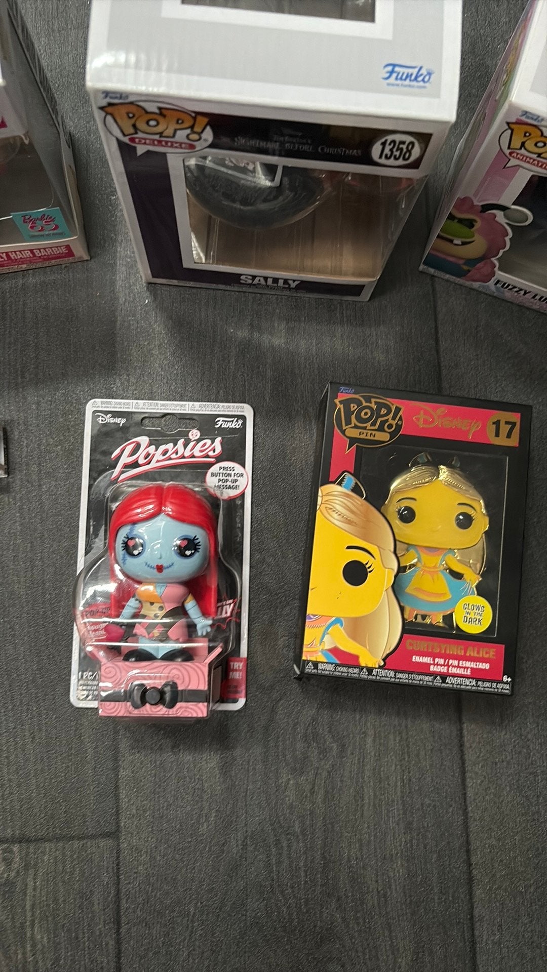 Funko pops, Ophalen, Gebruikt