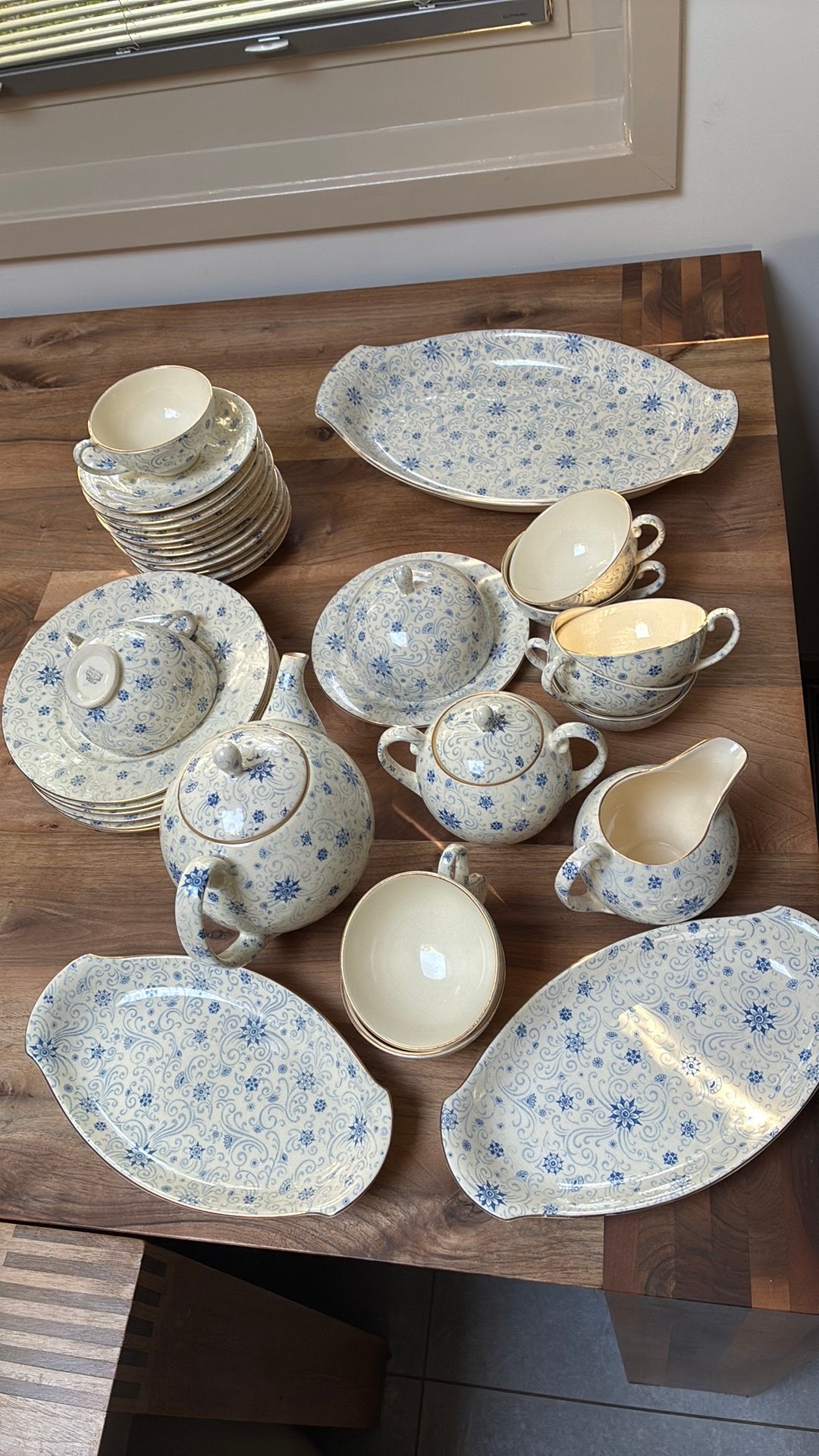 Mosa servies mosa plateel, Antiek en Kunst, Ophalen