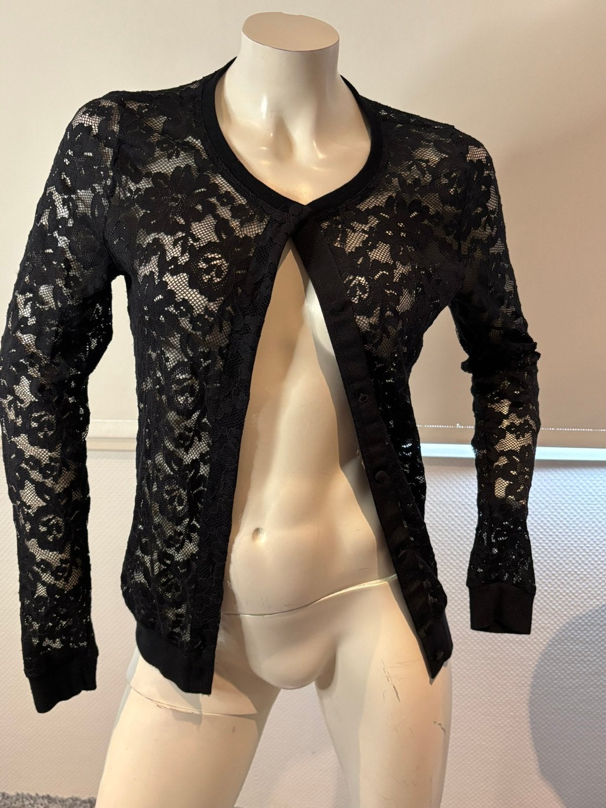 Intimissimi kanten vestje maat s, Kleding | Dames, ., Zwart, Ophalen of Verzenden, Zo goed als nieuw