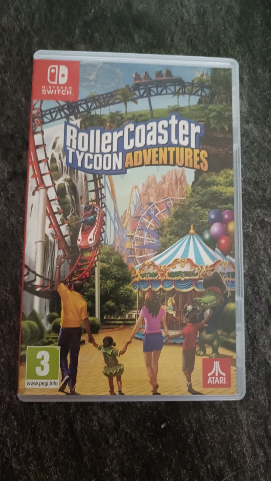 Zgan Roller Coaster tycoon Deluxe, Spelcomputers en Games, Games | Nintendo Switch, Ophalen of Verzenden, Zo goed als nieuw
