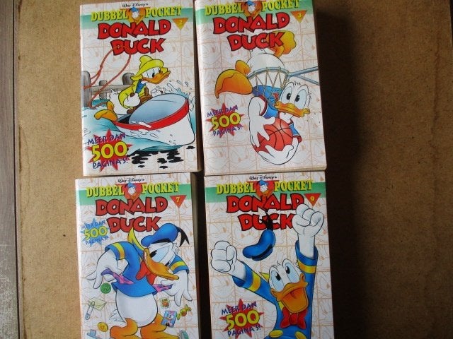 adv8112 donald duck dubbel pocket, Eén stripboek, Ophalen, Gelezen