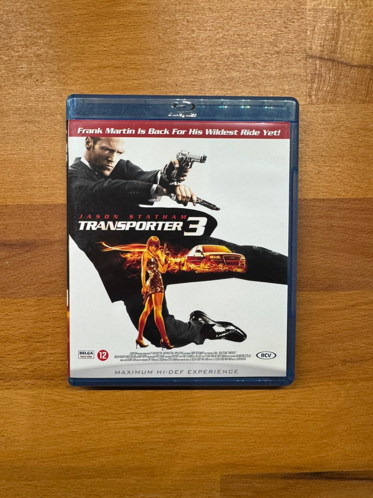 The Transporter Blue Ray DVD, Cd's en Dvd's, Blu-ray, Ophalen of Verzenden, Zo goed als nieuw