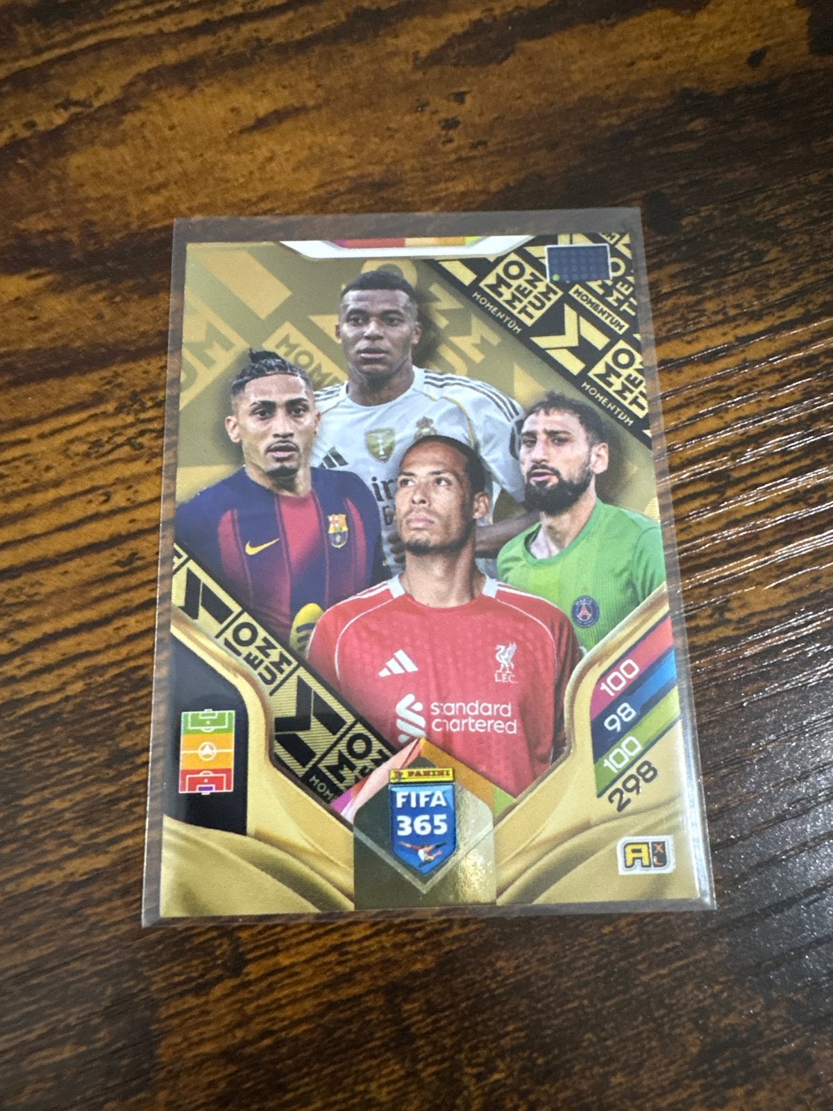 Panini FIFA 365 Momentum Voetbal Spelerskaart, Ophalen of Verzenden, Zo goed als nieuw, Buitenlandse clubs, Spelerskaart