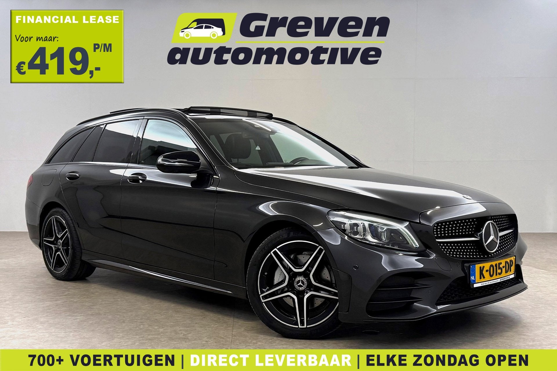 Mercedes-Benz C-Klasse 200 Business Solution AMG 184PK | Pan, Automaat, Euro 6, 4 cilinders, 184 pk