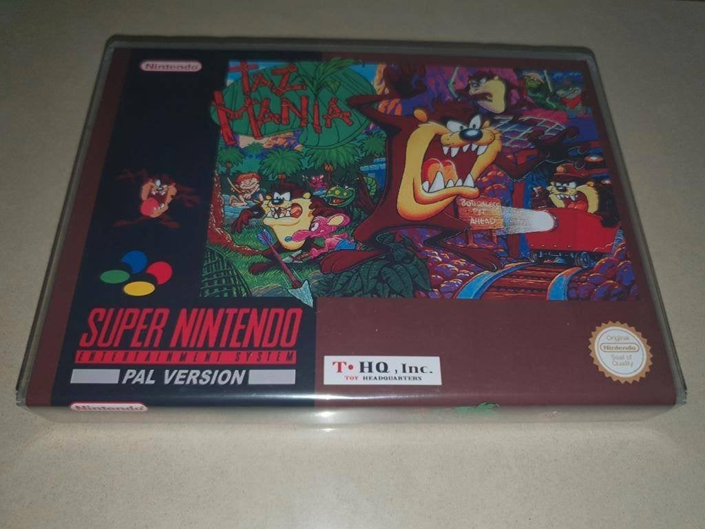 Taz Mania SNES Game Case, Avontuur en Actie, Verzenden, 1 speler, Zo goed als nieuw
