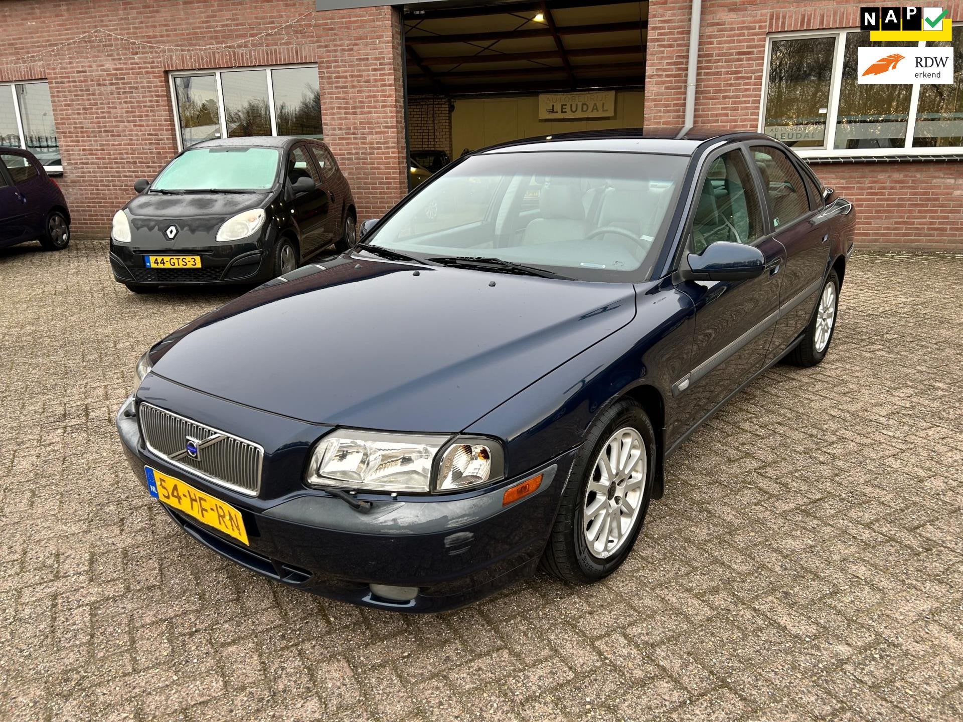 Volvo S80 2.4 Climate Line // Nieuwe APK // lage km-stand, Auto's, Blauw, Bedrijf, 170 pk, Sedan