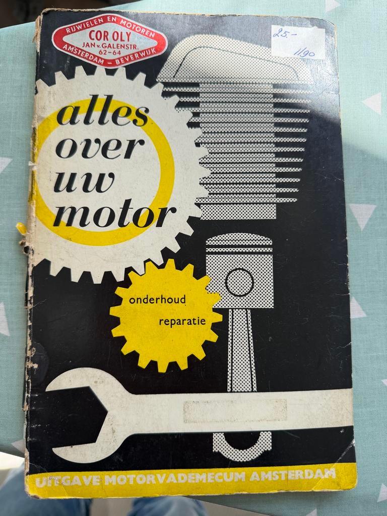Boekje: alles over uw motor; Velocette M.A.C., Ophalen of Verzenden, Overige merken