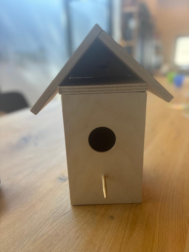 Vogelhuisje hout, Ophalen, Nieuw