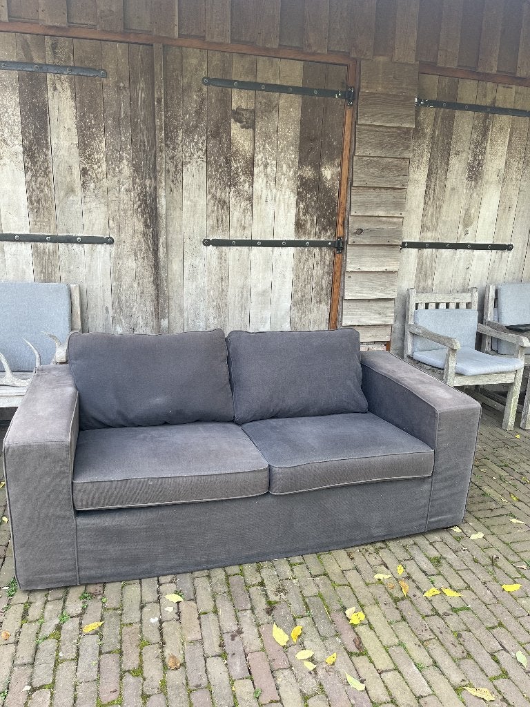 Bank tweezits (gratis), Ophalen, Modern, riviera maison, Gebruikt, 150 tot 200 cm