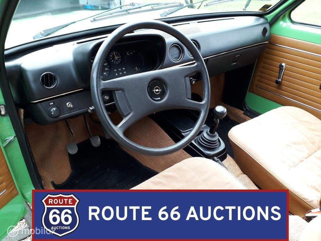Opel Kadett C 1.2 S | 1978 | Route 66 Auctions, Overige carrosserieën, Zwart, Bedrijf, Opel