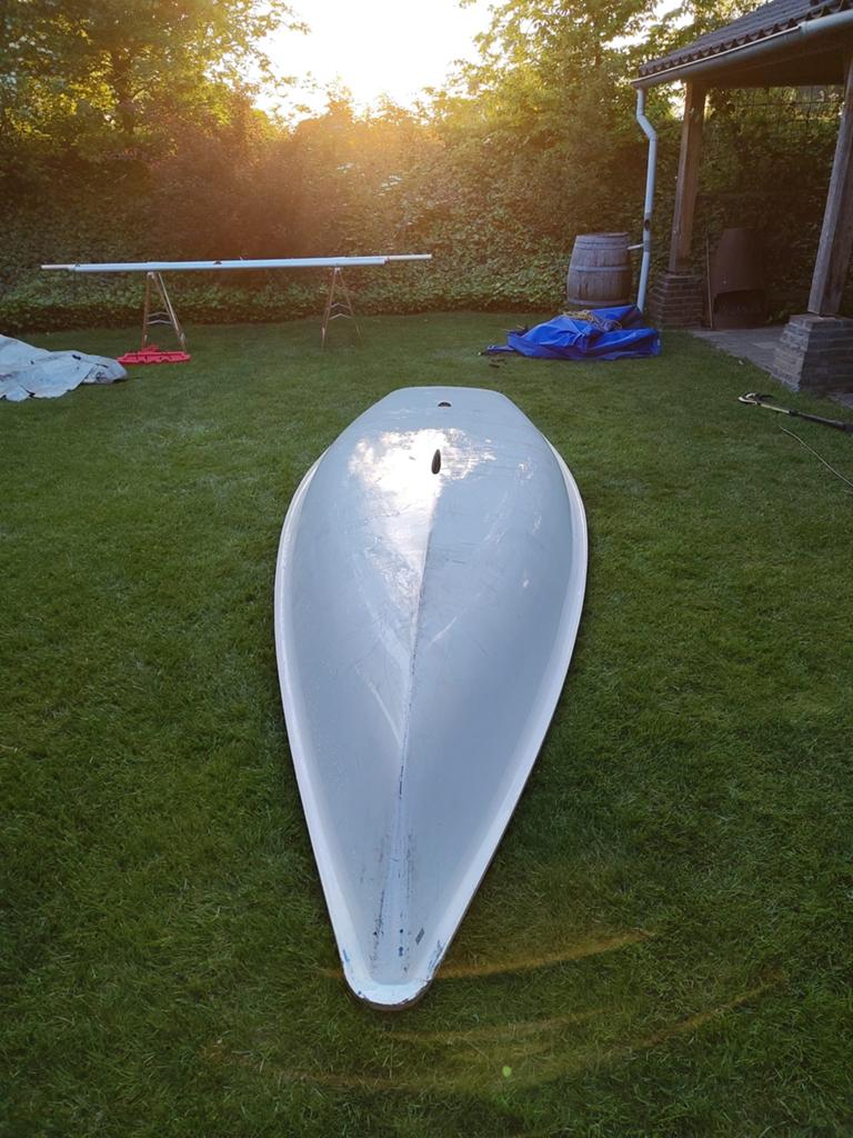Laser zeilboot met trailer en toebehoren, Ophalen, Laser, Gebruikt, 4 m