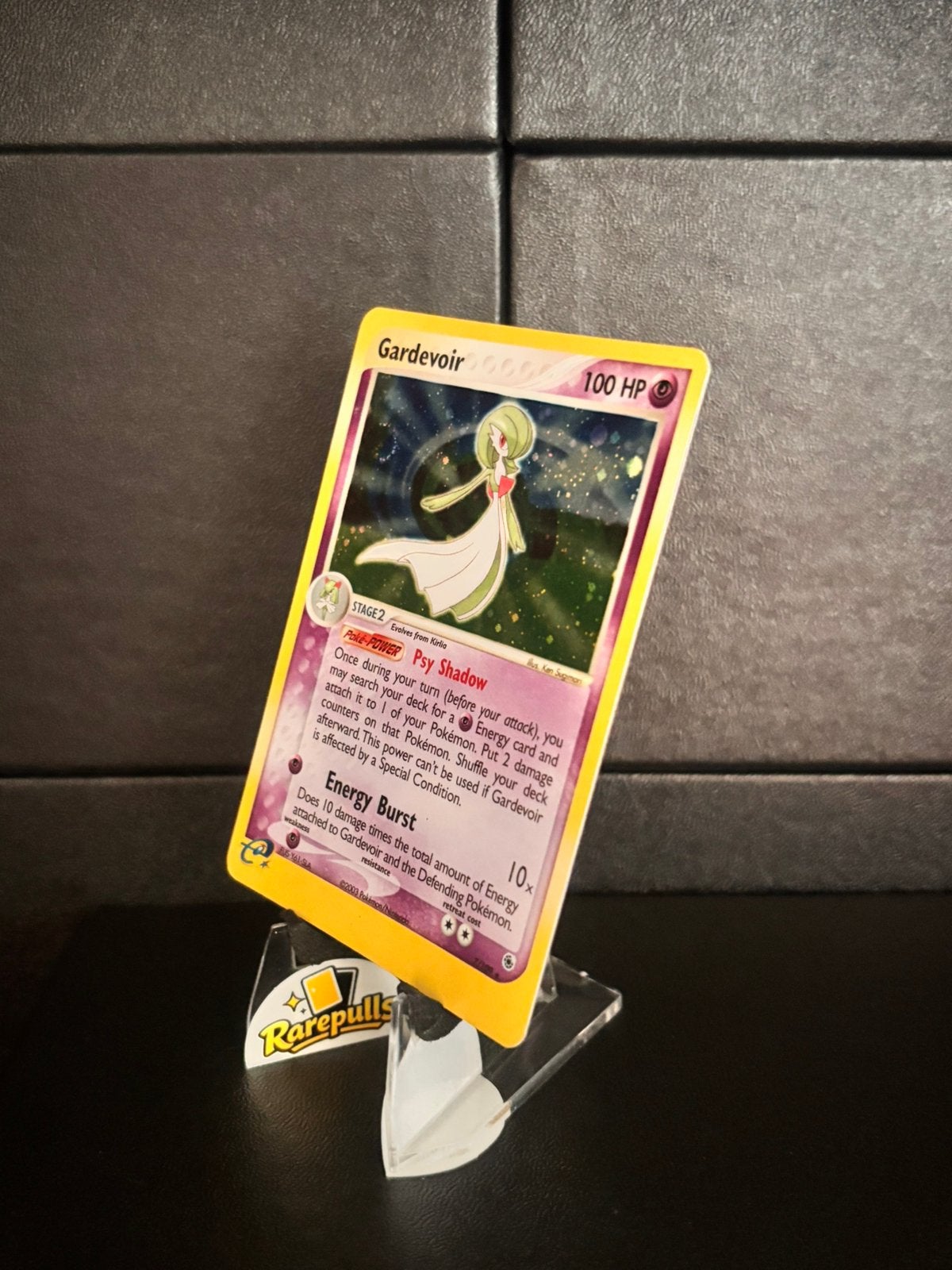 Gardevoir 7/109 Holo EX Ruby Sapphire - swirl, Ophalen of Verzenden, Zo goed als nieuw