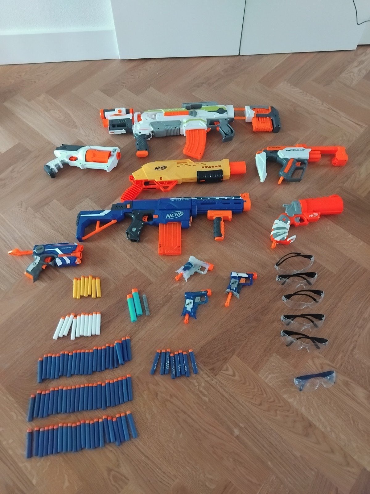 Nerf Blasters Set met 10 Nerfs, Ophalen of Verzenden