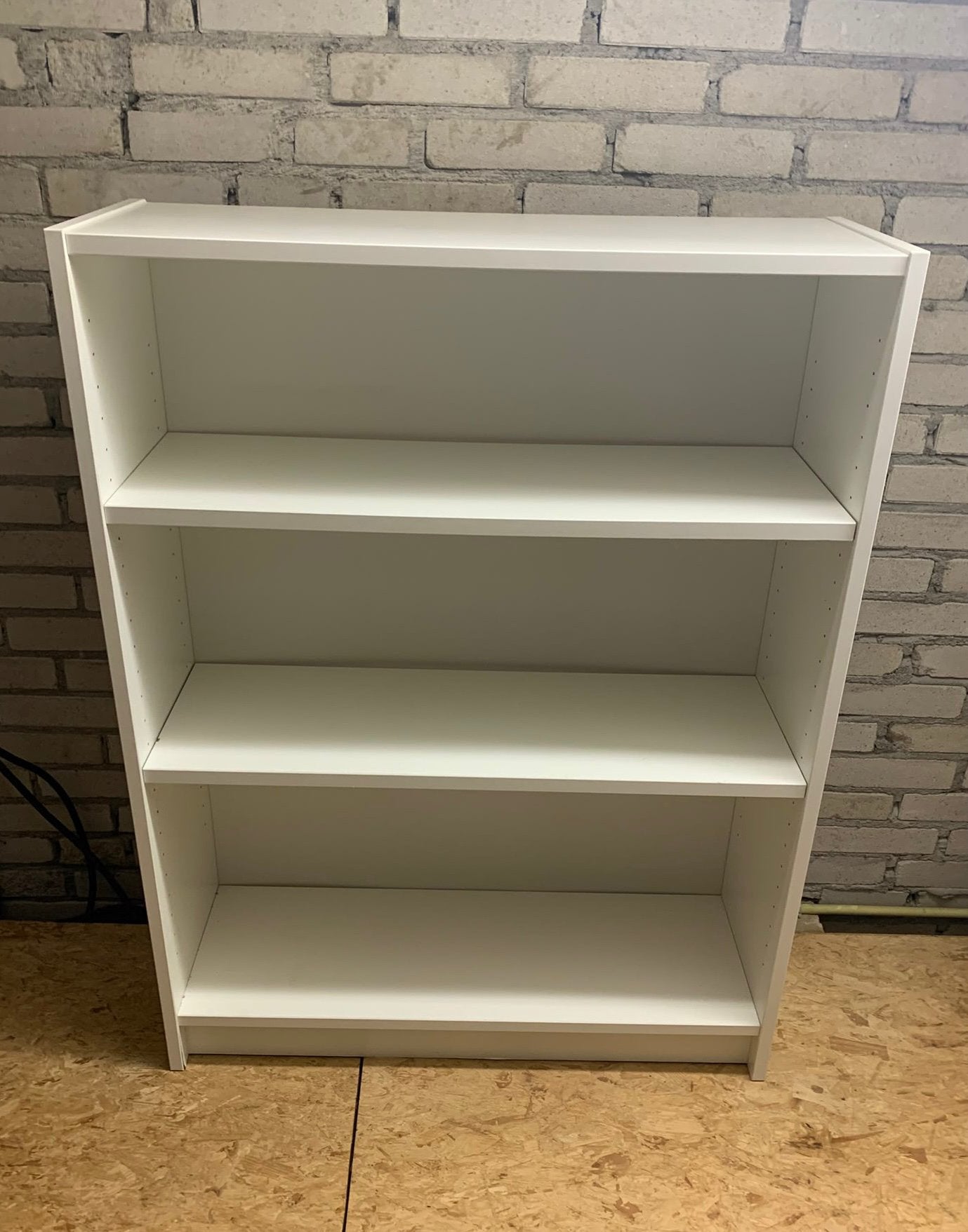 Witte IKEA BILLY boekenkast, hoog 106 cm, breed 80, diep 28, Ophalen, Gebruikt, 100 tot 150 cm, 50 tot 100 cm