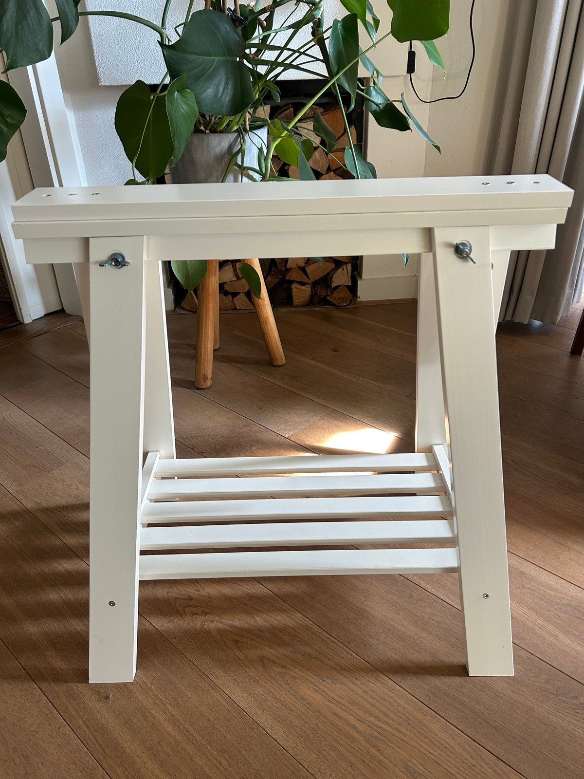 IKEA MITTBACK Witte Schraag, Ophalen, Zo goed als nieuw