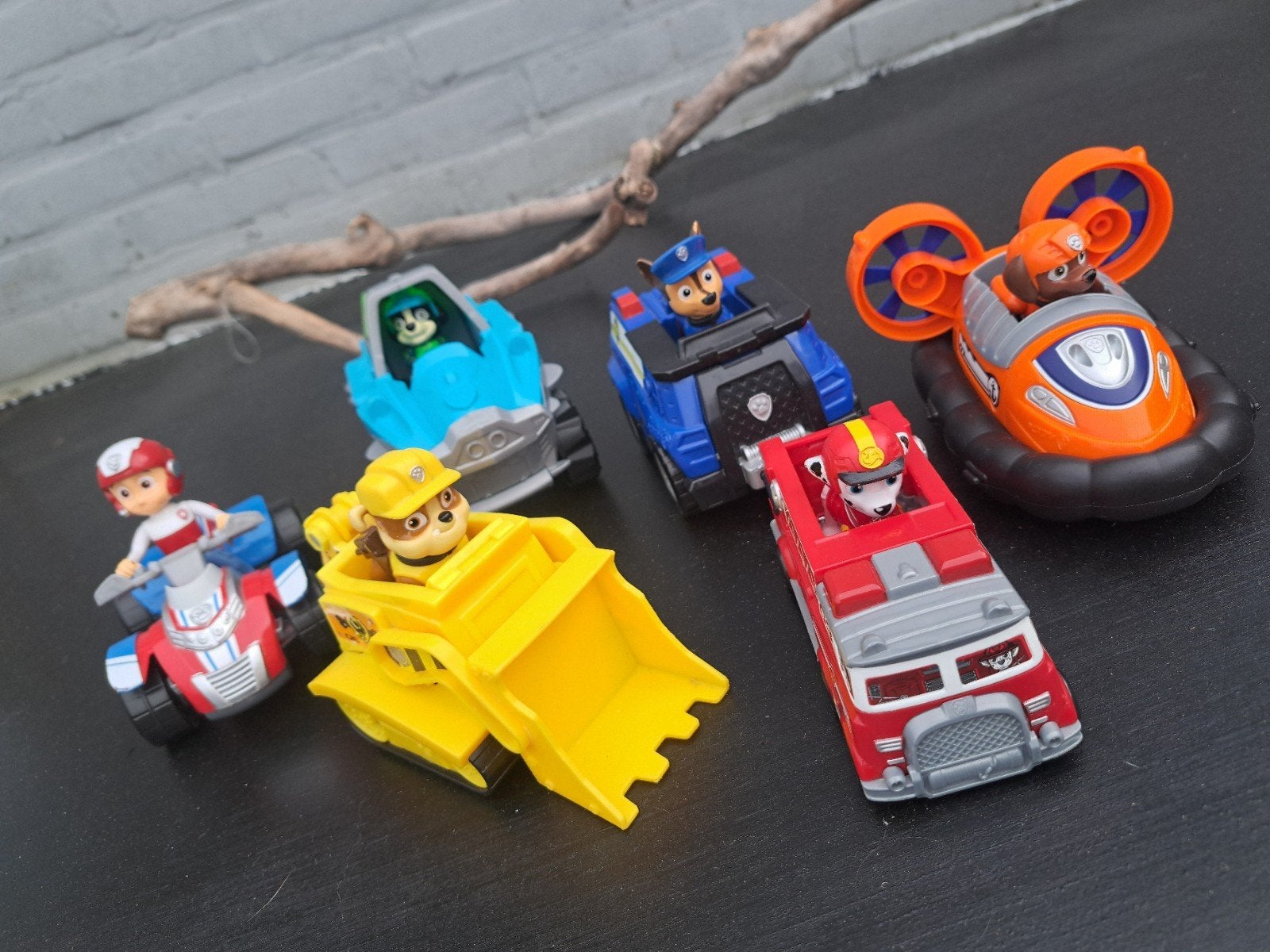 paw patrol voertuigen, Ophalen of Verzenden, Zo goed als nieuw