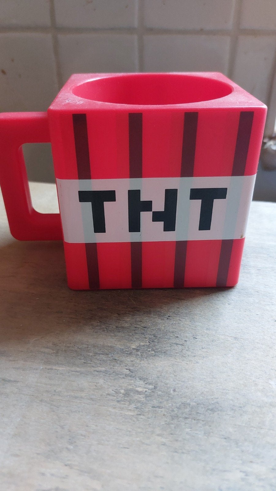 Minecraft TNT Beker - Leuk cadeau voor de Minecraft fan, Ophalen of Verzenden