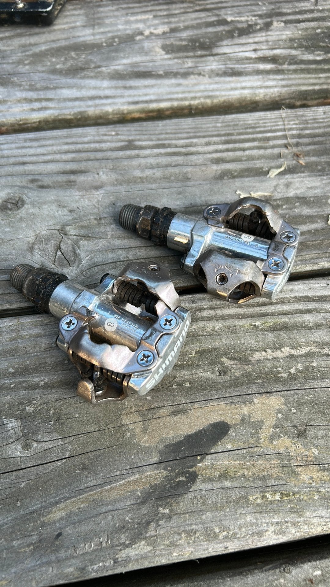 Shimano spd pedalen, Fietsen en Brommers, Fietsonderdelen, Ophalen of Verzenden, Zo goed als nieuw